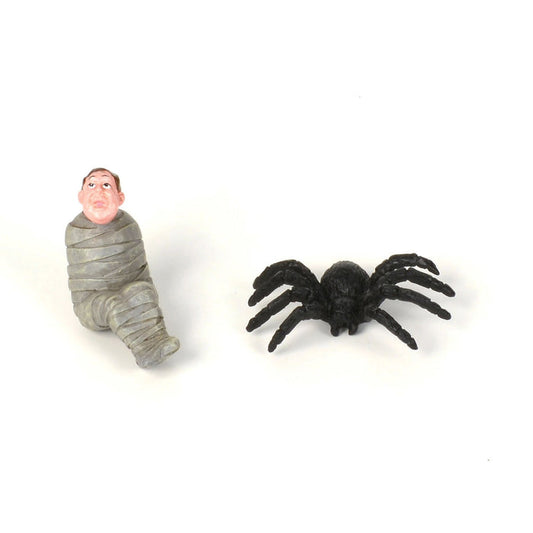 Mummy & Spider Set of 2 with magnets