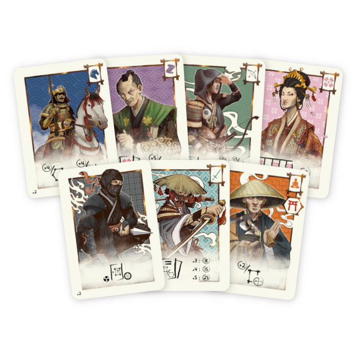 Naishi (Bundle) - Tatktisches Kartensammel- und -legespiel für zwei