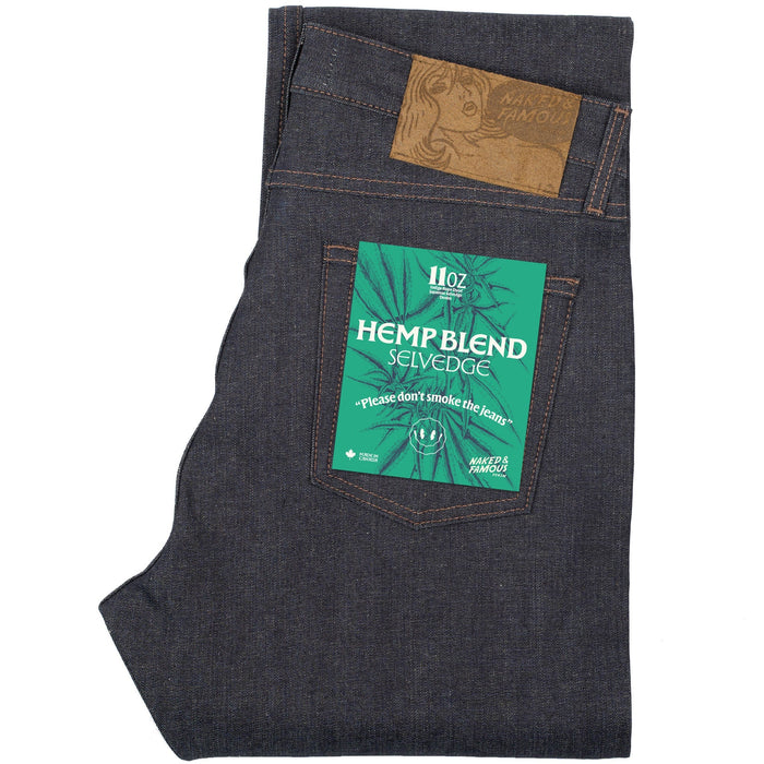 Naked & Famous True Guy - Hemp Blend Selvedge - Indigo
