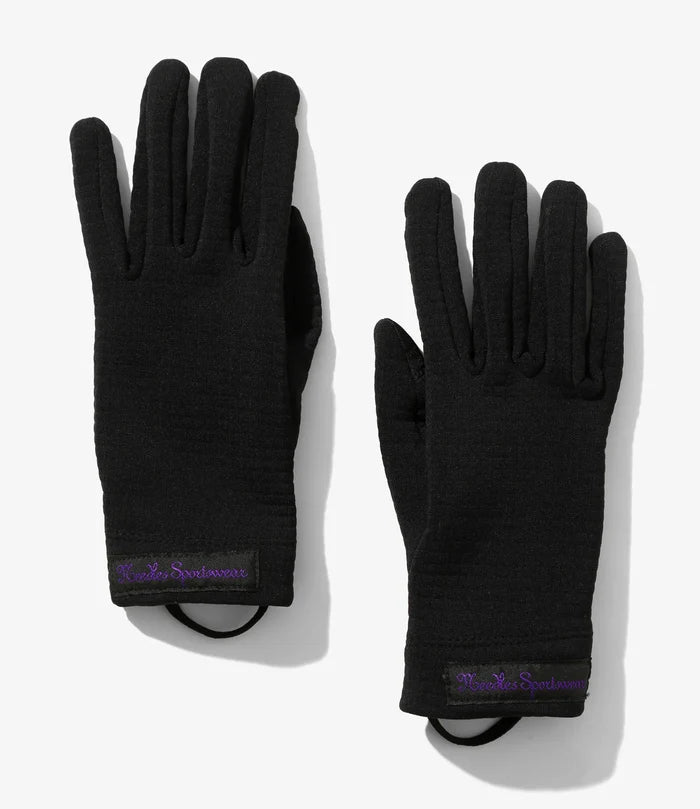 Needles Poly Grid Glove - Black