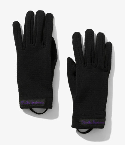 Needles Poly Grid Glove - Black