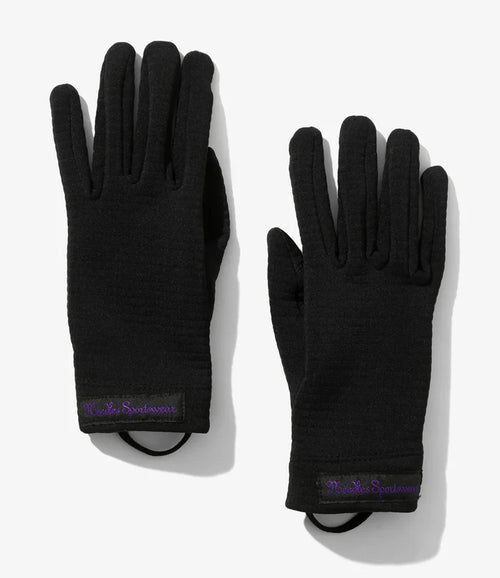 Needles Poly Grid Glove - Black