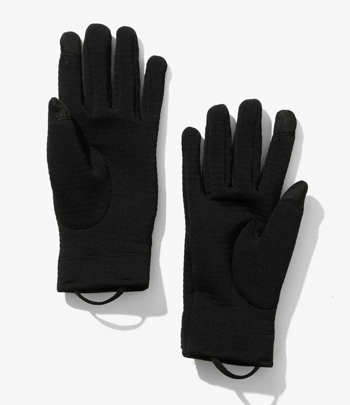 Needles Poly Grid Glove - Black