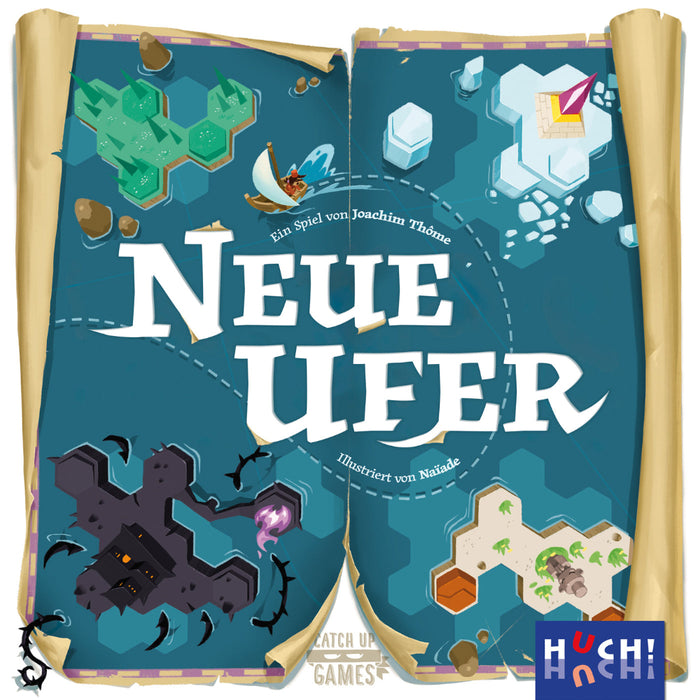 Neue Ufer - Flip 'n' Write Sammelspiel für Familien