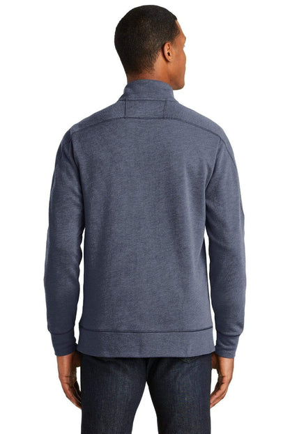 Custom New Era Tri-Blend Fleece 1/4-Zip Pullover - Corporate Gifts