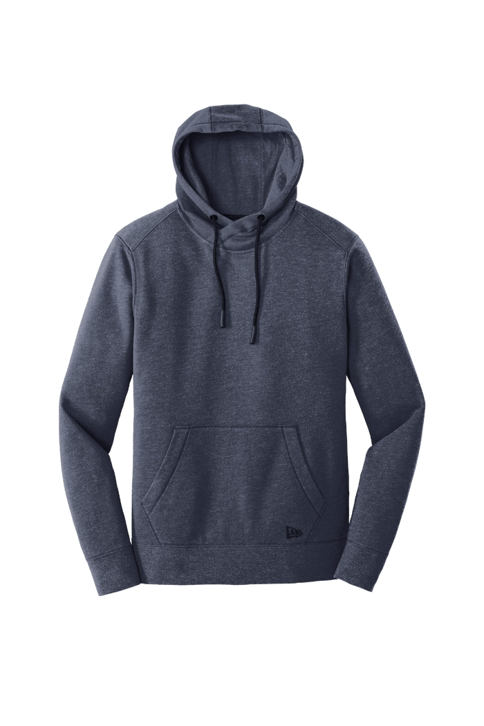 True Navy Heather / XS Custom New Era Tri-Blend Fleece Pullover Hoodie - Corporate Gifts