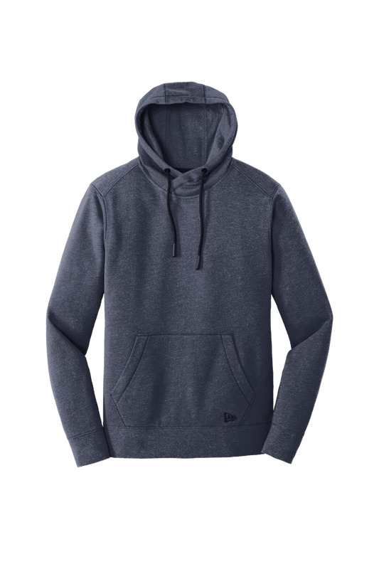 True Navy Heather / XS Custom New Era Tri-Blend Fleece Pullover Hoodie - Corporate Gifts