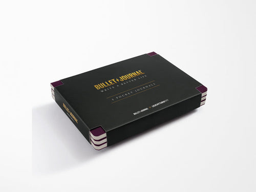 NEW! Leuchtturm 1917 Purple26 Bullet Journal - Pocket Set of 3