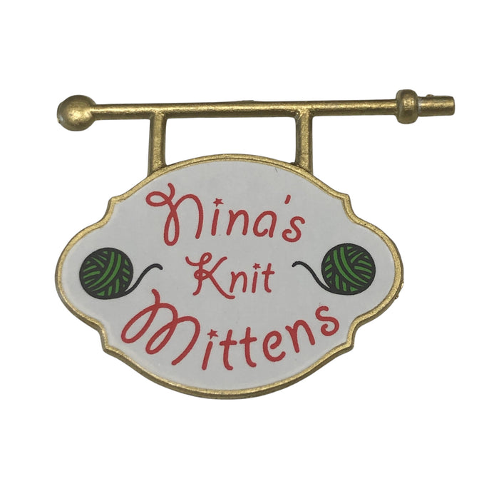 Nina's Mittens Sign