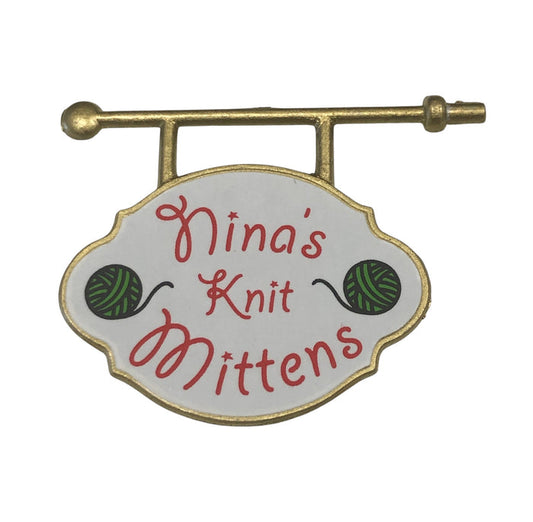 Nina's Mittens Sign