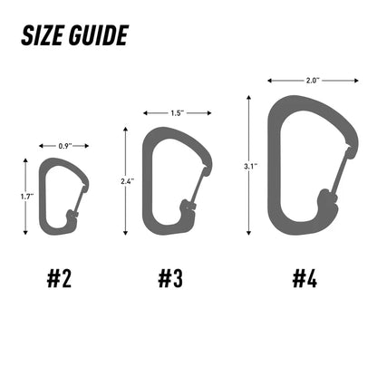 Nite Ize Slidelock Carabiner #3 - Olive
