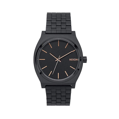 Black/Rose Gold Custom Nixon Time Teller Watch - Corporate Gifts