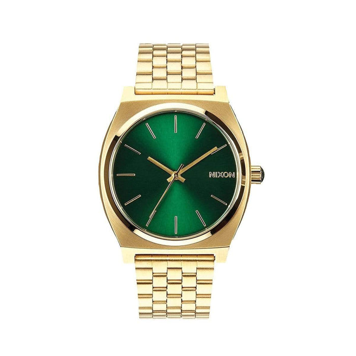 Gold/Green Sunray Custom Nixon Time Teller Watch - Corporate Gifts