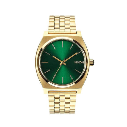 Gold/Green Sunray Custom Nixon Time Teller Watch - Corporate Gifts