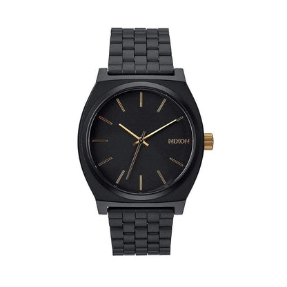 Matte Black/Gold Custom Nixon Time Teller Watch - Corporate Gifts
