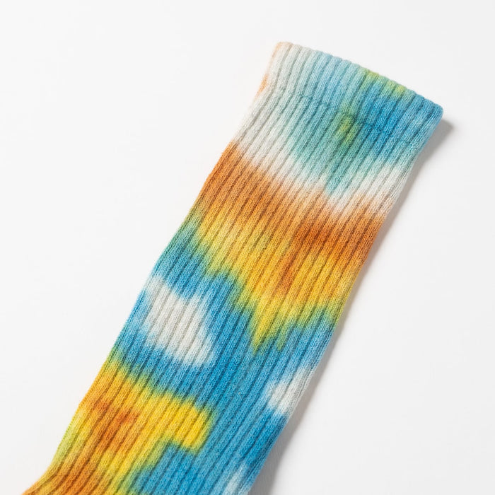 NODAL Tie Dye Long Socks - Orange