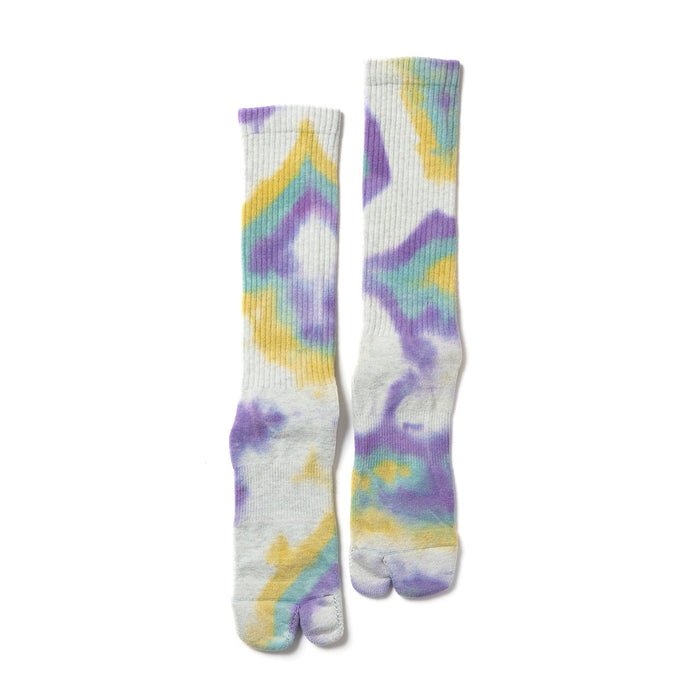 NODAL Tie Dye Long Socks - Purple