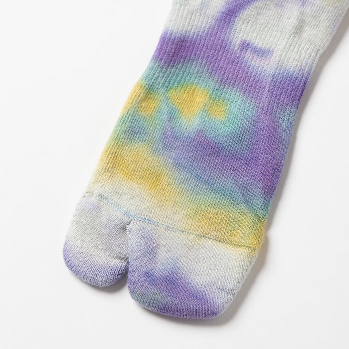 NODAL Tie Dye Long Socks - Purple