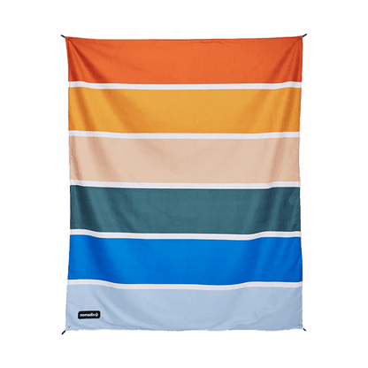 Stripes Retro Custom Nomadix Festival Blanket - Corporate Gifts