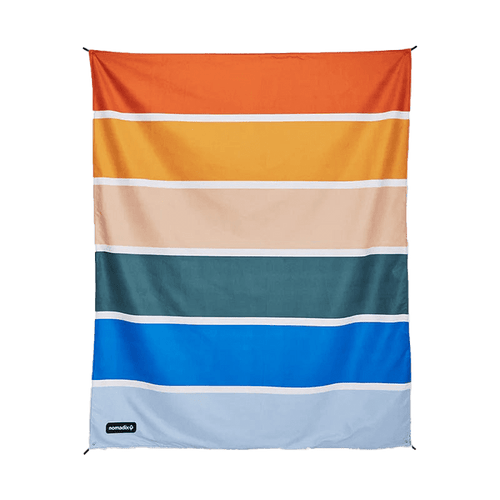 Stripes Retro Custom Nomadix Festival Blanket - Corporate Gifts
