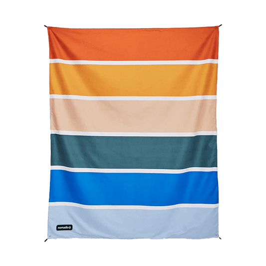 Stripes Retro Custom Nomadix Festival Blanket - Corporate Gifts