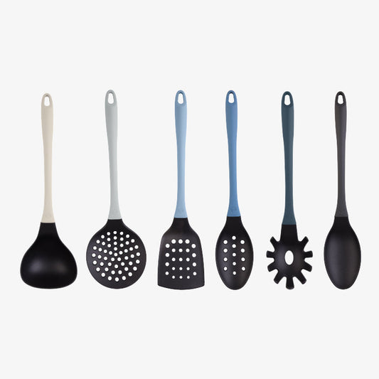 UK MASTERCHEF NON STICK UTENSILS 6 PCS UTENSILS NORDIC BLUE KITCHENWARE