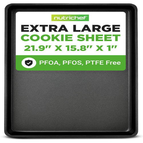 Nonstick XL Baking Pan 22"x16" Carbon Steel Dishwasher Safe
