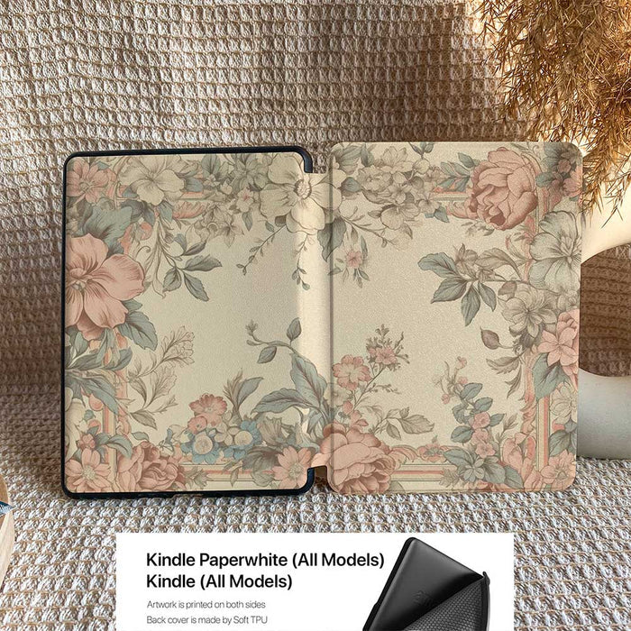 Nostalgic Blooms | Kindle Case - IMCASE