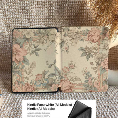 Nostalgic Blooms | Kindle Case - IMCASE