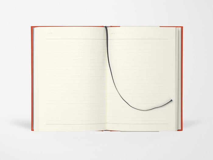Notem EVEN Notebook - Medium Bright Red Cloth
