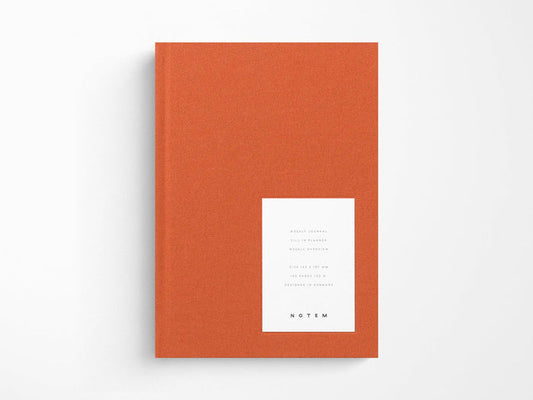 Notem EVEN Weekly Journal - Medium Sienna Cloth