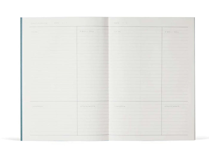 Notem MILO Weekly Work Journal - Blue Check