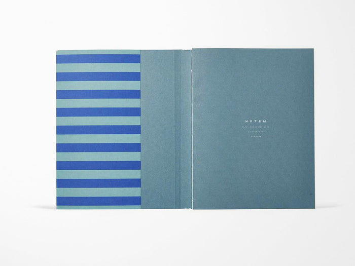 Notem UMA Journal - Medium Blue Stripes