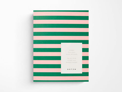 Notem UMA Journal - Medium Green & Rose