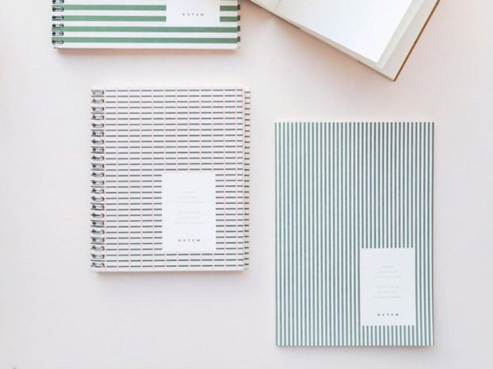 Notem VITA Journal - Medium Green Lines