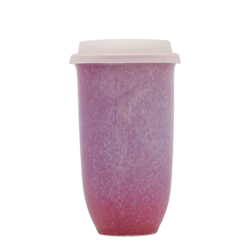 Nova Ceramics Travel Mugs - Astral Bloom Ceramic Travel Mug – 16oz Reusable Cup