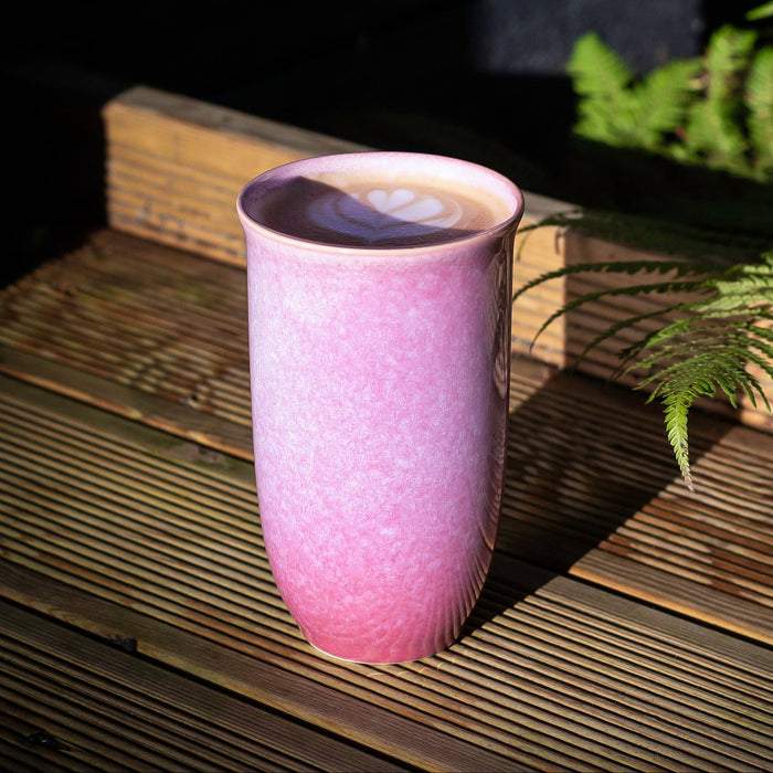 Nova Ceramics Travel Mugs - Astral Bloom Ceramic Travel Mug – 16oz Reusable Cup