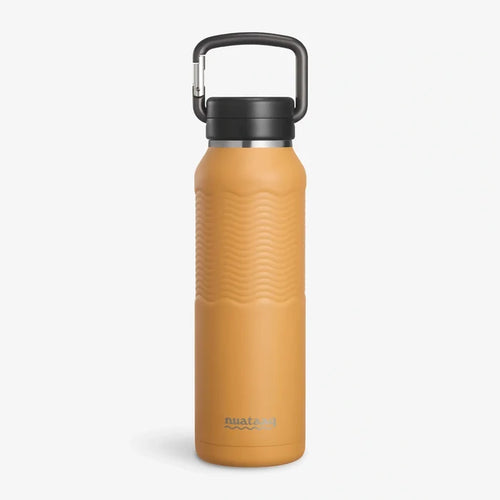 Nuataaq 34oz/1L Carabiner Water Bottle with Clip Cap - Goldenrod
