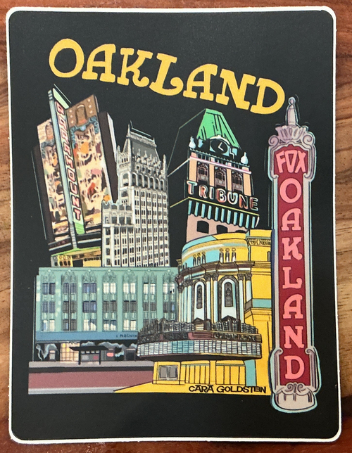 Oakland Landmark Sticker