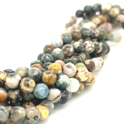 Ocean Jasper Gemstone Strands (Madagascar), jewelry supplies