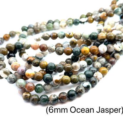 Ocean Jasper Gemstone Strands (Madagascar), jewelry supplies