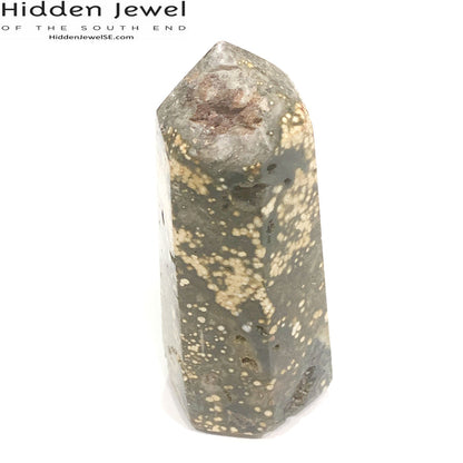 Ocean Jasper Gemstone Tower