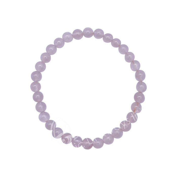 Oceanic Linkways Inc - BRACELET - ROSE QUARTZ (6-6.5 MM) 7.15-7.25" (PC)