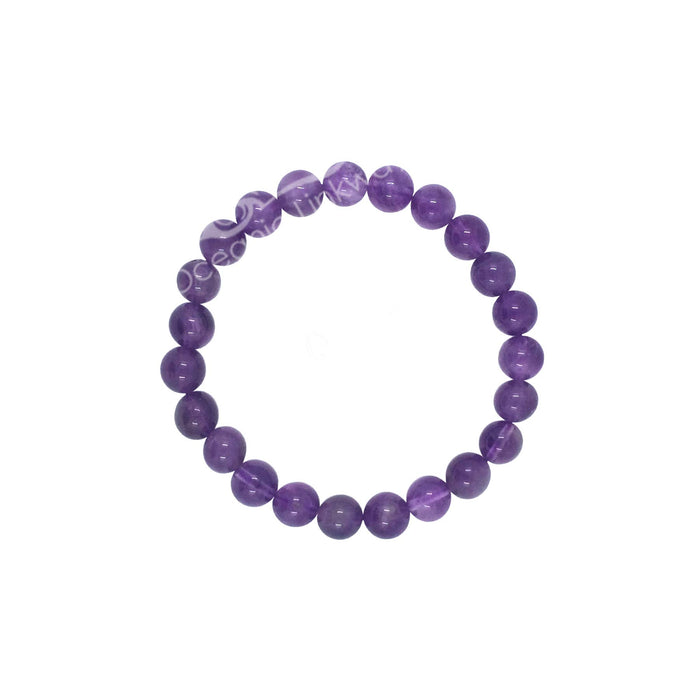 Oceanic Linkways Inc - (PC)BRACELET - AMETHYST (8-8.5 MM) 7.15-7.25"