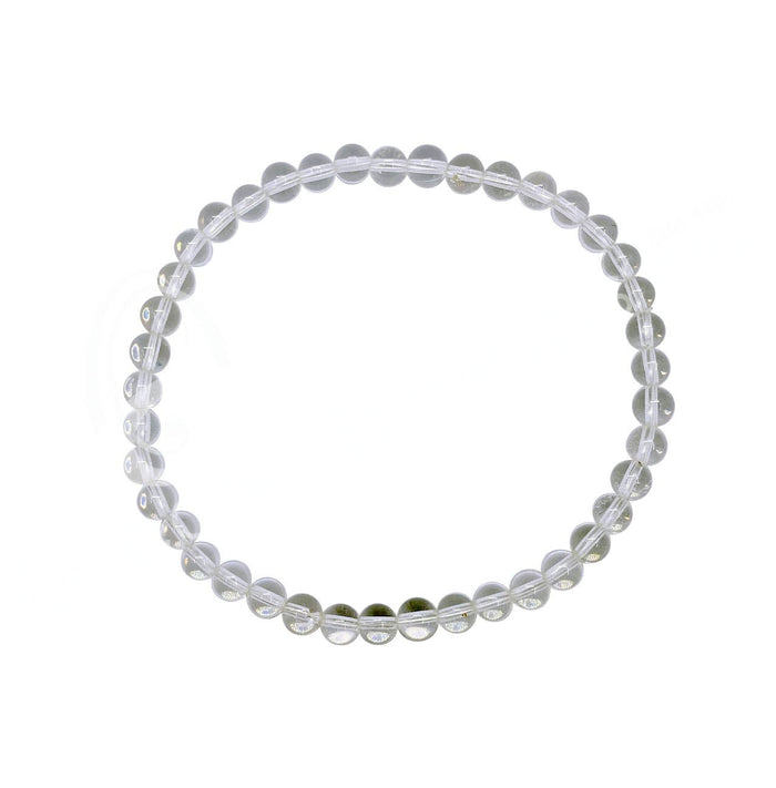 Oceanic Linkways Inc - (PC)BRACELET - CRYSTAL QUARTZ (4-4.5 MM) 7.15-7.25"