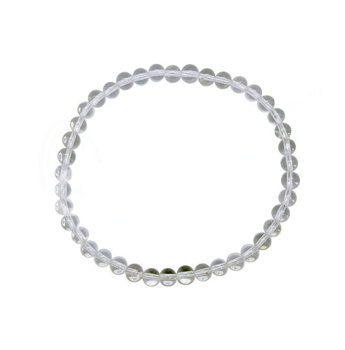 Oceanic Linkways Inc - (PC)BRACELET - CRYSTAL QUARTZ (4-4.5 MM) 7.15-7.25"