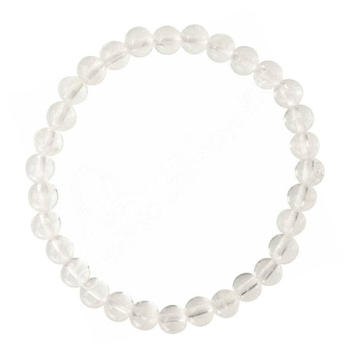Oceanic Linkways Inc - (PC)BRACELET - CRYSTAL QUARTZ (6 MM) 7.15-7.25"