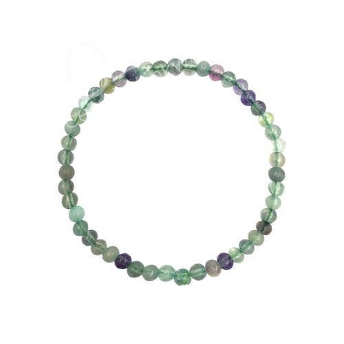 Oceanic Linkways Inc - (PC)BRACELET - FLUORITE (4-4.5 MM) 7.15-7.25"