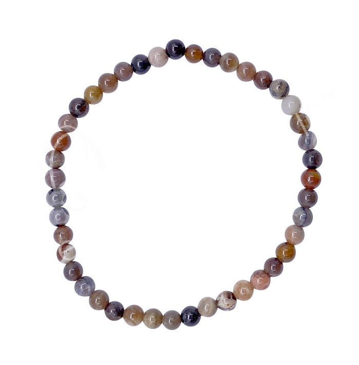 Oceanic Linkways Inc - (PC)BRACELET - PETRIFIED WOOD (4-4.5 MM) 7.15-7.25"