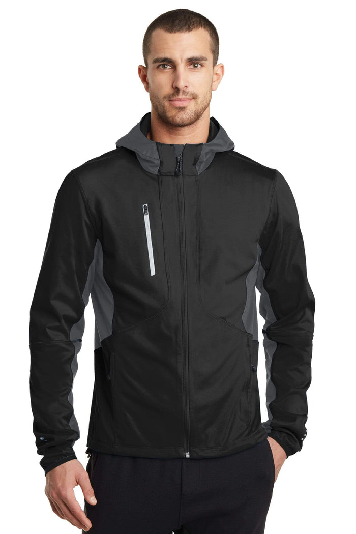 Blacktop/Gear Grey / XS Custom OGIO ENDURANCE Men's Pivot Soft Shell - Corporate Gifts